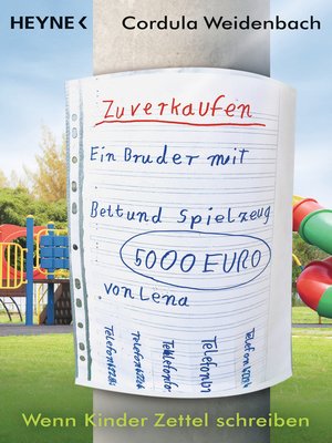 cover image of Ein Bruder zu verkaufen mit Bett und Spielzeug